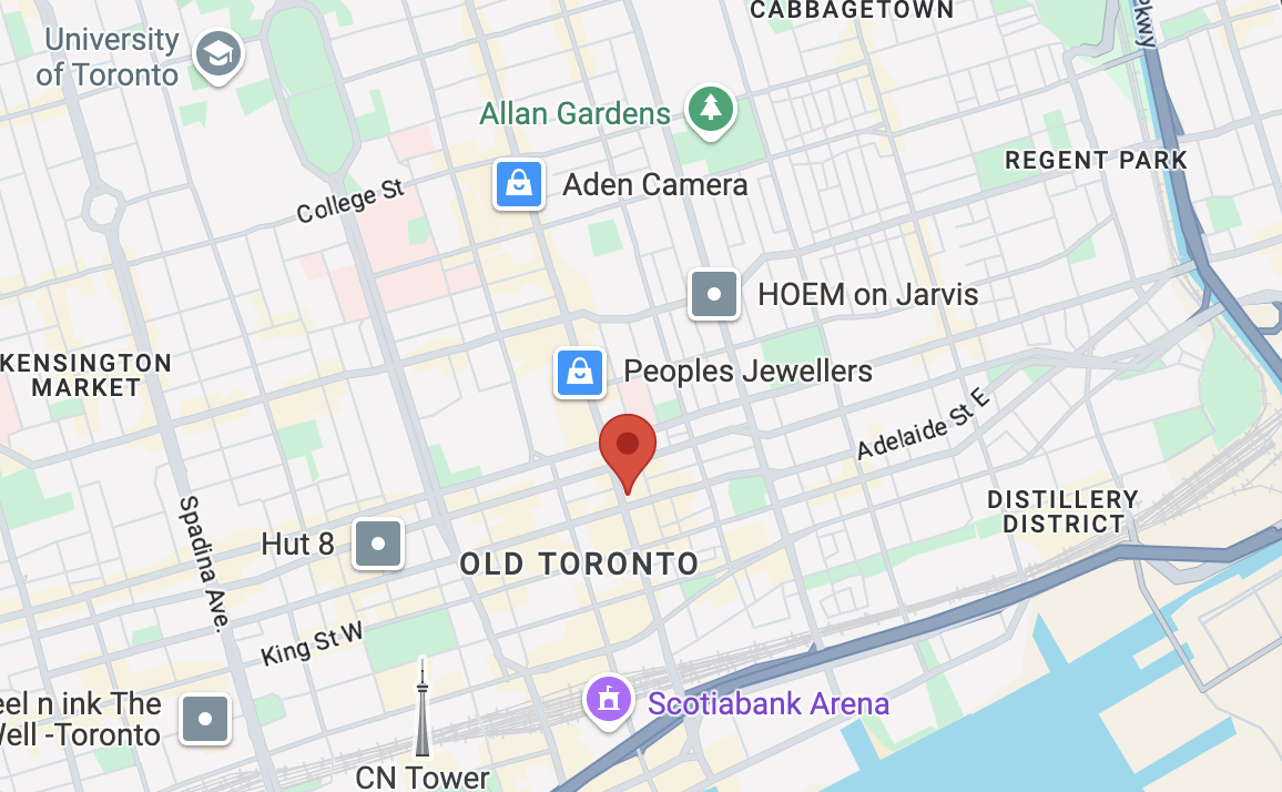 Map of our location